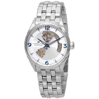 Pre-owned Hamilton Jazzmaster Automatic Silver Dial Men's Watch H32705152