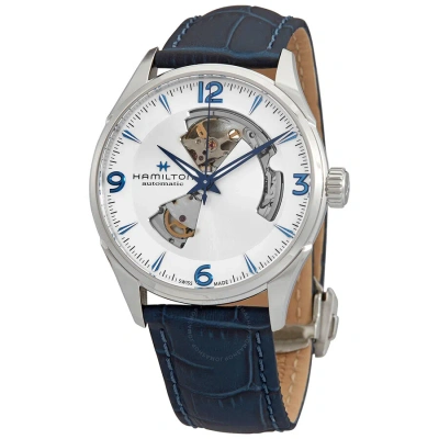 Hamilton Jazzmaster Automatic Silver Dial Men's Watch H32705651 In Blue