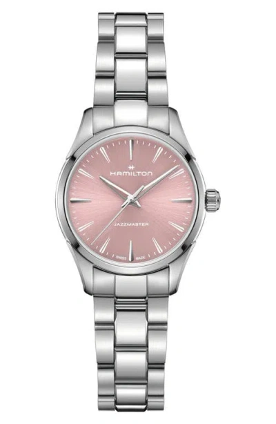 Hamilton Jazzmaster Bracelet Watch, 32mm In Pink