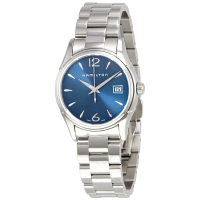 Hamilton Jazzmaster Lady Blue Dial Ladies Watch H32351145 In Metallic