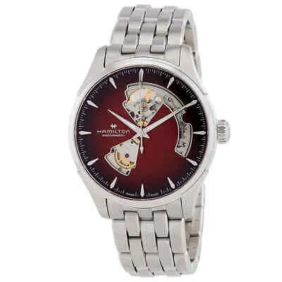 Pre-owned Hamilton Jazzmaster Open Heart Auto Automatic Watch H32675170