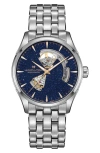 Hamilton Jazzmaster Open Heart Automatic Bracelet Watch, 42mm