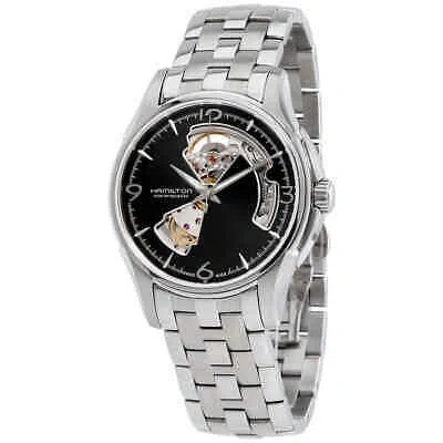 Pre-owned Hamilton Jazzmaster Open Heart Automatic Men's Watch H32565135