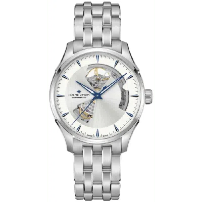 Hamilton Men's Automatic Jazzmaster Open Heart Silver-tone Stainless Steel Bracelet Watch 40mm