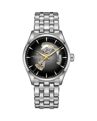 Hamilton Jazzmaster Open Heart Automatic Watch, 42mm In Metallic