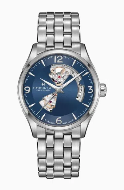 Hamilton Jazzmaster Open Heart Blue Dial Men's Watch H32705141