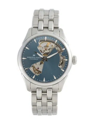 Pre-owned Hamilton Jazzmaster Open Heart Lady Auto Watch, 36mm In Multi