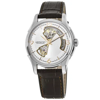 Hamilton Jazzmaster Open Heart Men's Watch H32565555 In Silver