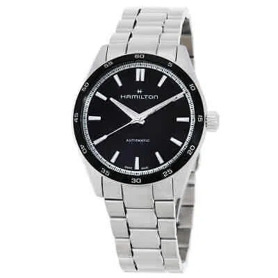 Pre-owned Hamilton Jazzmaster Performer Automatic Black Dial Unisex Watch H36205130