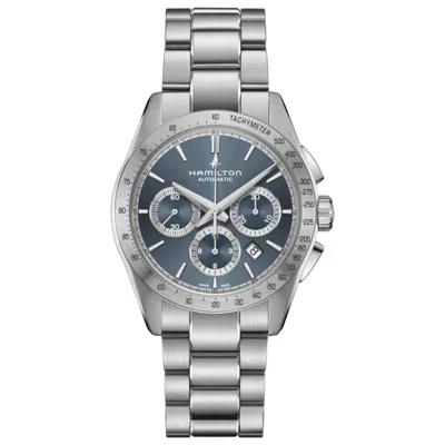 Hamilton Jazzmaster Performer Auto Chrono In Metallic