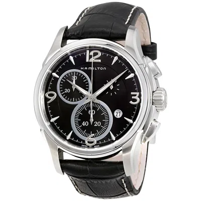 Hamilton Jazzmaster Quartz Chrono Men's Watch H32612735 In Black