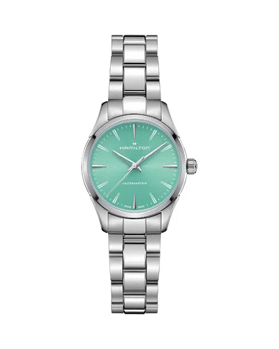 Hamilton Jazzmaster Quartz Watch, 32mm In Metallic