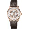 Hamilton Jazzmaster Skeleton Auto White Dial Leather Strap Men's Watch H42505510 In Multi