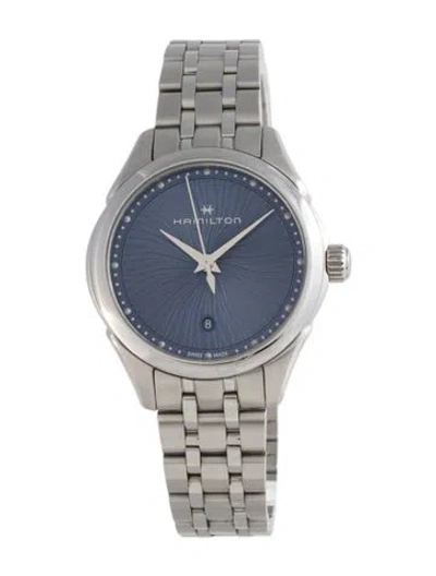 Pre-owned Hamilton Jazzmaster Watch, 30mm In Multicolor