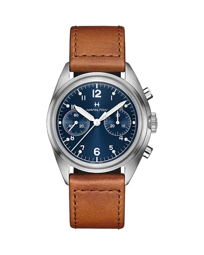 Hamilton Khaki Aviation Chronograph, 40mm In Black