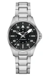 Hamilton Khaki Aviation Pilot Auto 39mm In Black