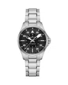 Hamilton Khaki Aviation Pilot Auto 39mm In Black/silver