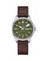 Hamilton Khaki Aviation Watch, 42mm In Green/brown