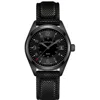 Hamilton Khaki Field Black Dial Black Rubber Strap Men's Watch H68401735
