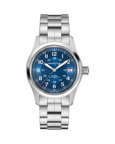 Hamilton Khaki Field Date Automatic Watch, 38mm In Neutral
