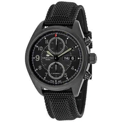 Pre-owned Hamilton Khaki Field Day Date Automatic Men's Watch H71626735