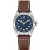 Hamilton Khaki Field Expedition Auto Blue Dial Brown Leather Strap Unisex Watch H70225540