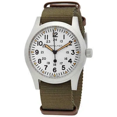 Pre-owned Hamilton Khaki Field Hand Wind Men's Watch H69529913