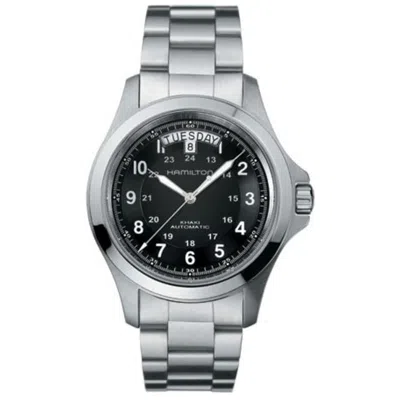 Hamilton Khaki Field King Auto 40mm Day-date Black Dial Men's Watch H64455133
