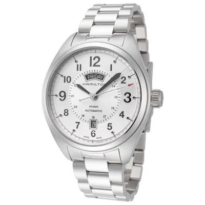 Hamilton Khaki Field Men's Watch In Silver