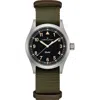 Hamilton Khaki Field Nato Strap Watch, 38mm In Black