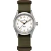 Hamilton Khaki Field Nato Strap Watch, 38mm In Green And White