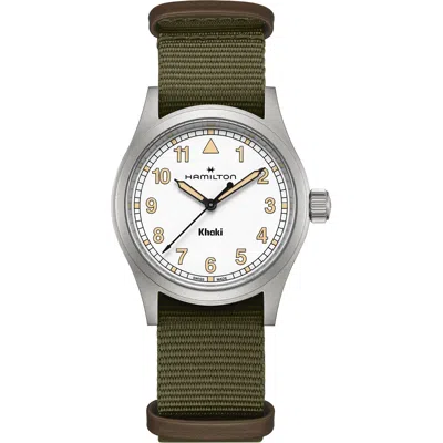 Pre-owned Hamilton Khaki Field Quartz 38mm Men's Watch H69401910
