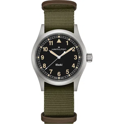 Pre-owned Hamilton Khaki Field Quartz 38mm Men's Watch H69401930