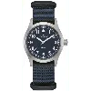 Hamilton Khaki Field Quartz Blue Dial Fabric Strap Men's Watch H69401940 In Blue