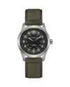 Hamilton Khaki Field Watch, 38mm In Black/brown