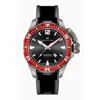 Hamilton Khaki Navy Frogman Automatic Black Dial Men's Watch H77805335 In Black