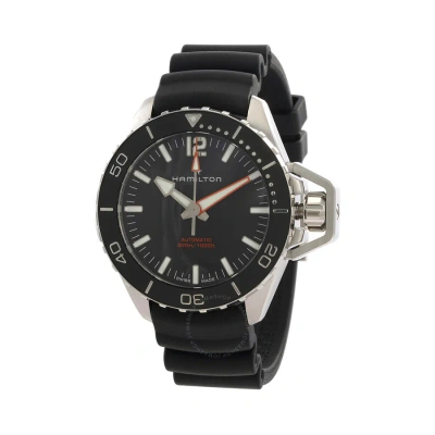 Hamilton Khaki Navy Frogman Automatic Black Dial Men's Watch H77825330