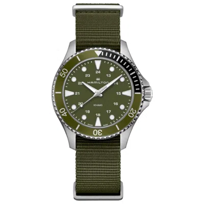 Hamilton Khaki Navy Men's Watch In Green