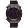 Hamilton Khaki Navy Belowzero Auto Titanium In Black