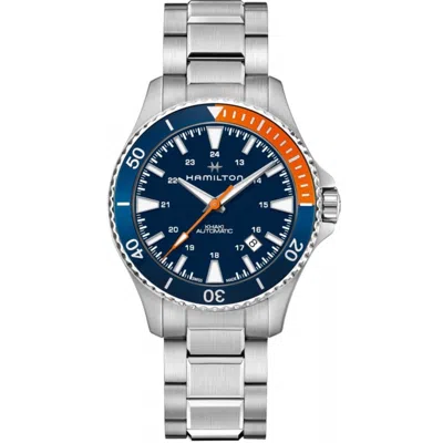 Hamilton Khaki Navy Scuba Auto Blue Dial Stainless Steel Men's Watch H82365141