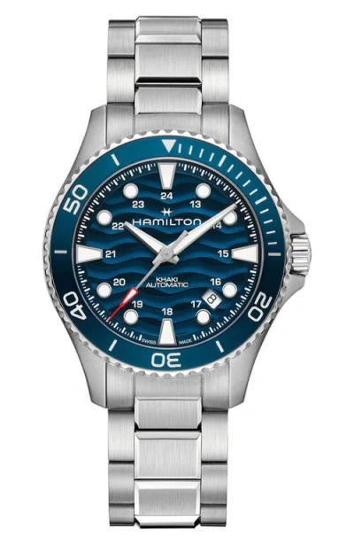 Hamilton Khaki Navy Scuba Auto In Blue