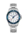 Hamilton Khaki Navy Scuba Watch, 43mm In White/silver