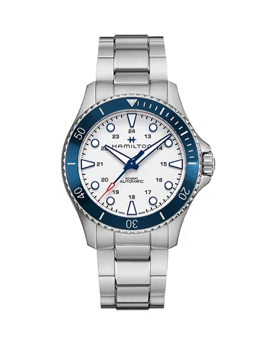 Hamilton Khaki Navy Scuba Watch, 43mm In White/silver