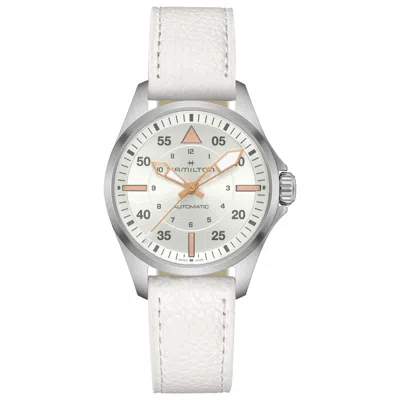 Hamilton Khaki Navy Women's Watch In Silver
