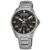Hamilton Khaki Pilot Day-date Auto Black Dial Men's Watch H64645131 In Black