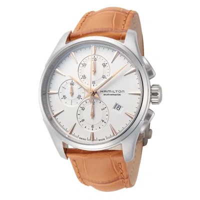 Hamilton Men's H32586511 Jazzmaster 42mm Automatic Watch In Brown