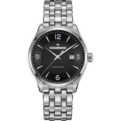 Pre-owned Hamilton Men's H32755131 Viewmatic 44 Automatic Watch