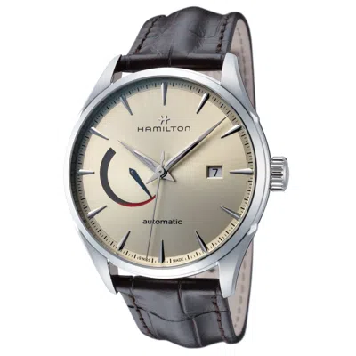 Hamilton Men's Jazzmaster 42mm Automatic Watch In Brown