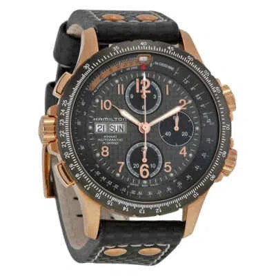 Pre-owned Hamilton Men's Khaki X Wind Automatic Men's Watch H77696793