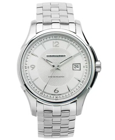Hamilton Men's Swiss Automatic Jazzmaster Viewmatic Stainless Steel Bracelet Watch 40mm H32515155 In No Color